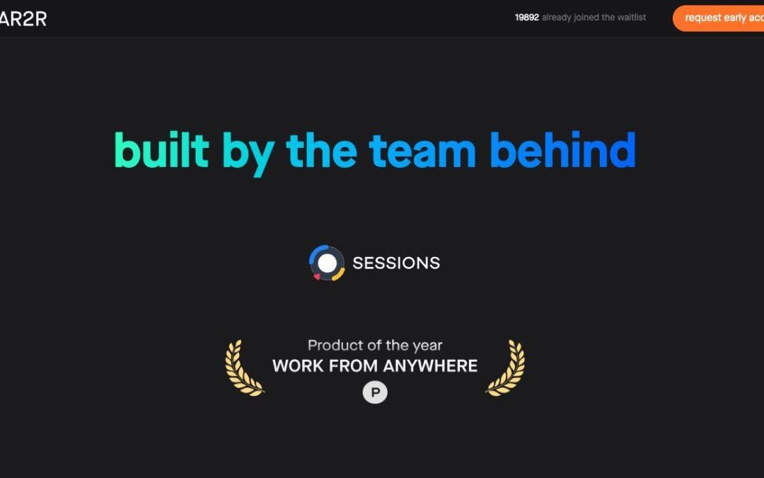 Sessions的局中局？AR2R人工智慧助理，而且還有硬體Pocket1?