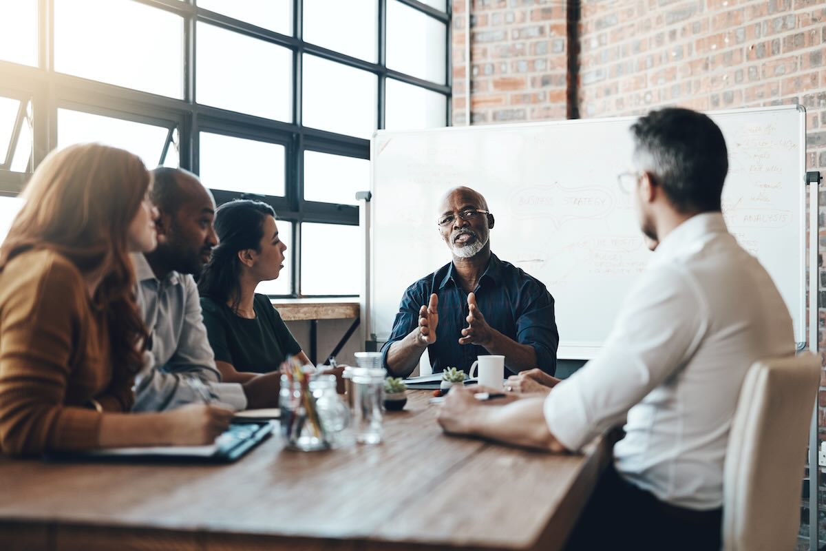 Teamwork always gets the job done.