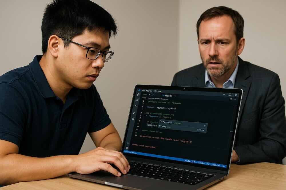 沒基礎就用AI寫程式是什麼樣子? – 使用AI前要先知道的小故事